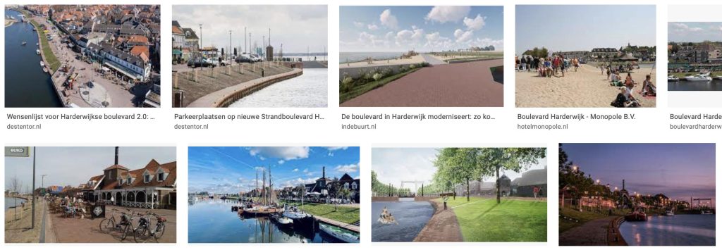Bekijk de boulevard van Harderwijk online